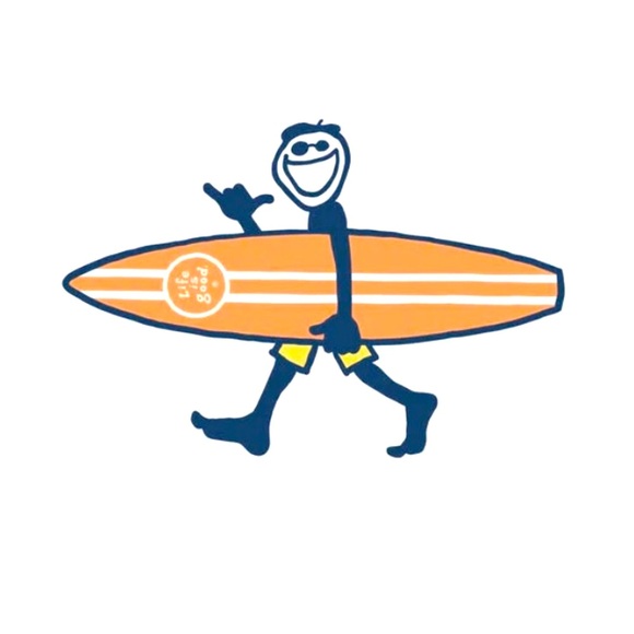 Life Is Good Men’s Jake walk Surf Long Sleeve UPF 50+ Sunshirt - Picture 3 of 6